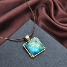 Glowing Crystal Outer Space Necklace